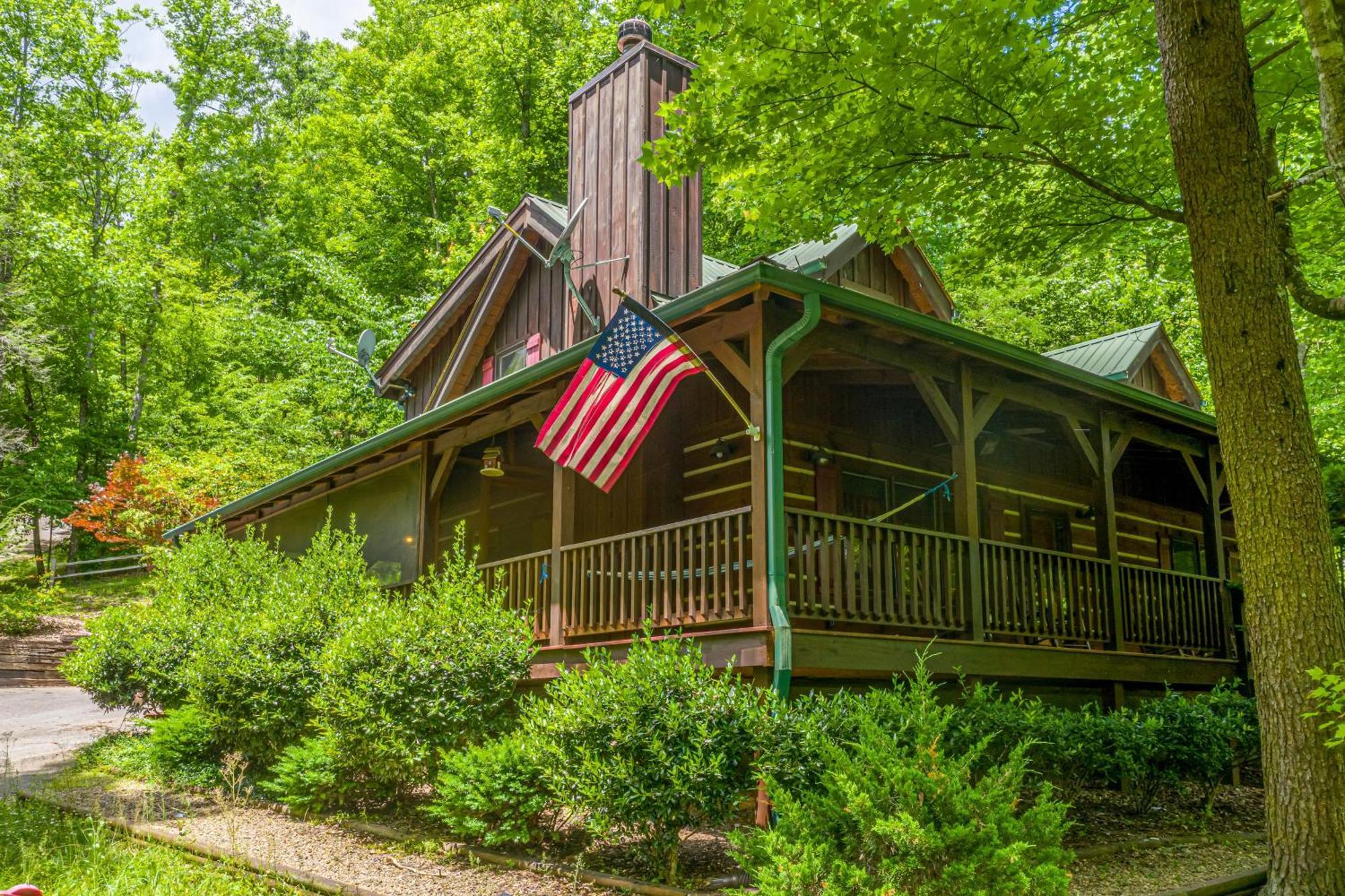 Pigeonforge Cabin Game Roomdog Friendlyhot Tub Pigeon Forge Exterior photo